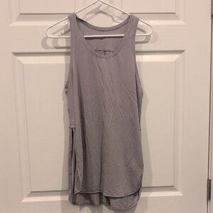 Purple Greyy Sleeveless Women's Top
